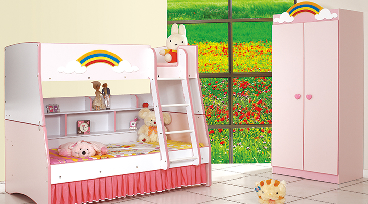 163 Rainbow Bunk Bed Collection